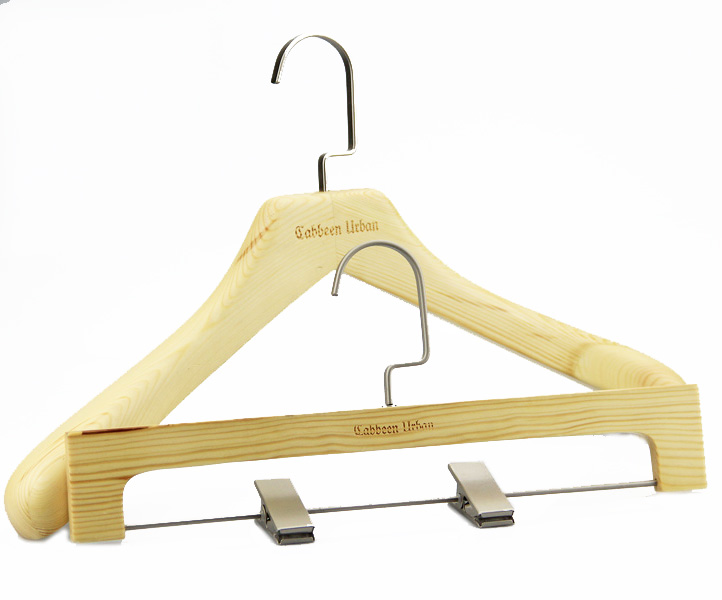 MSW-010 Wholesale wood hanger suit hanger