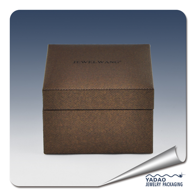 2015 venda quente logotipo impresso caixa de jóias personalizadas fashional