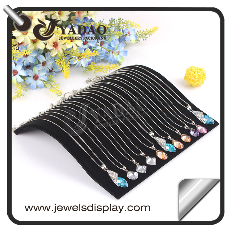 Krásné černé akrylové náhrdelník pandent Držák stojan vyrobené v Číně