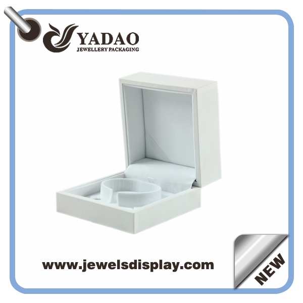 China, cuadro de alta calidad caja de embalaje personalizado joyas hechas a mano caja de joyas al por mayor para la joyería