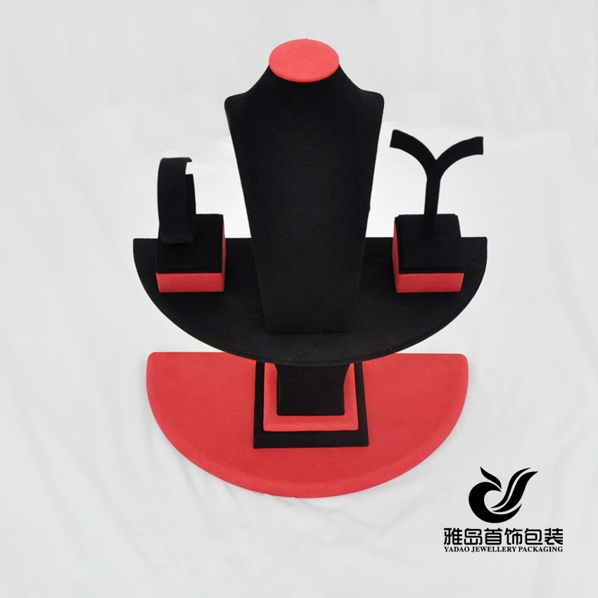 Chinesischer Hersteller von Werbe neuesten Entwurf für Weihnachten Schmuck-Display-Set, Schmuck Aussteller Stand, Schmuck Showcase Sockel Großhandel auf Lager