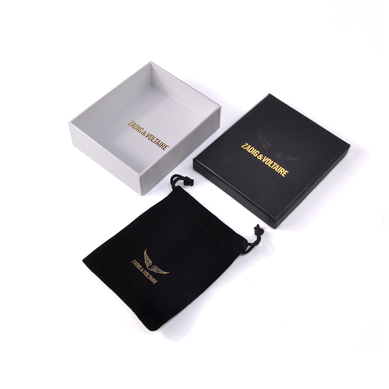 Boîte à bijoux de tiroir personnalisé Cajas Para Joyéria Papier Carton Cadeau Bijoux Boîte coulissante