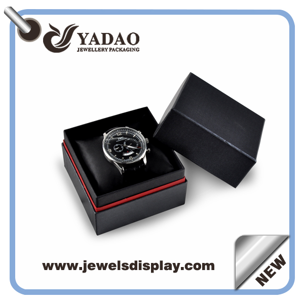 Zakázková nádherná dárková krabička na šperky z papíru Cardborad na náhrdelníky přívěsky prsteny náušnice náramky a náramky se stuhou