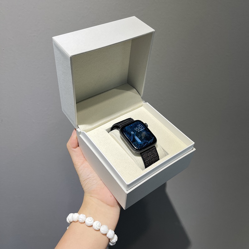 Caixa de caixa de exibição de relógios amigáveis ​​para e-co-co para homens e mulheres embalagens de presentes