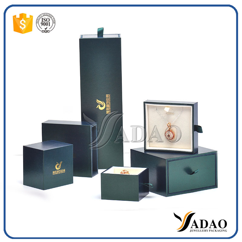 Elegant Factory price wholesale matt glossy wooden jewelry gift set package box include ring /bracelet/pendant/earring/chain box