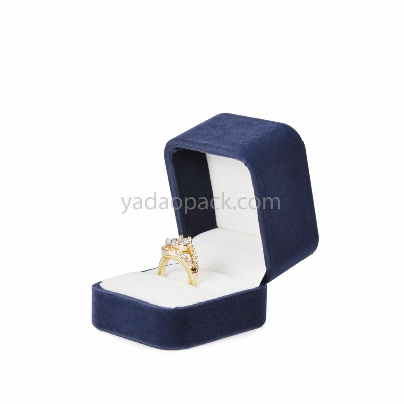 Caixa de joias elegante para brincos de anel com pingente e pulseira