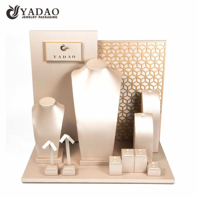 Fashionable design portable jewelry display cases for counter and trade show