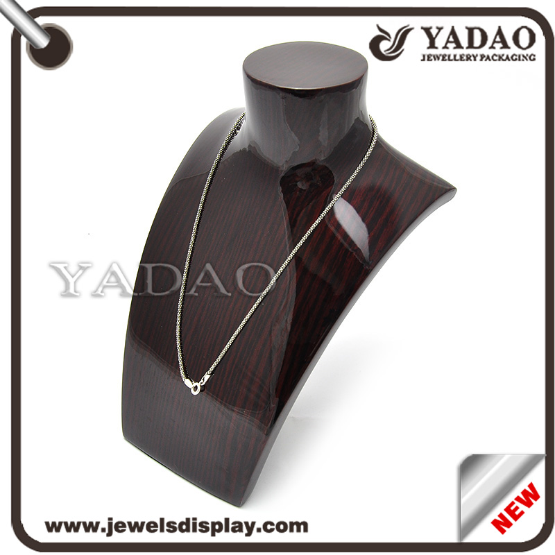 Gross Holz Schmuck Display Büste für Halskette Made in China