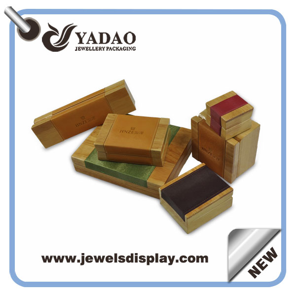 Classico contenitore di monili di legno di alta qualità per l'anello / braccialetto / collana / pendente made in China