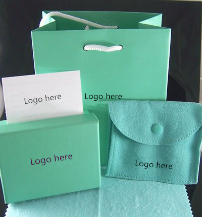 Haute qualité boîte de papier de bijoux sur mesure bijoux emballage avec belle apparence logo imprimé en gros