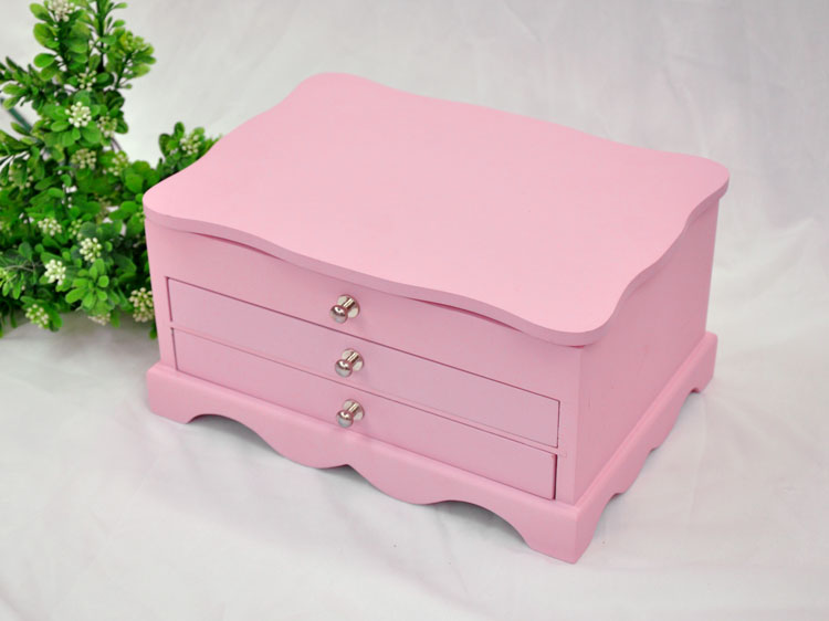 Alta qualidade novas caixas de presente de jóias caixas de jóias caixas de madeira para mulher pacote de jóias e pode custome feito na China