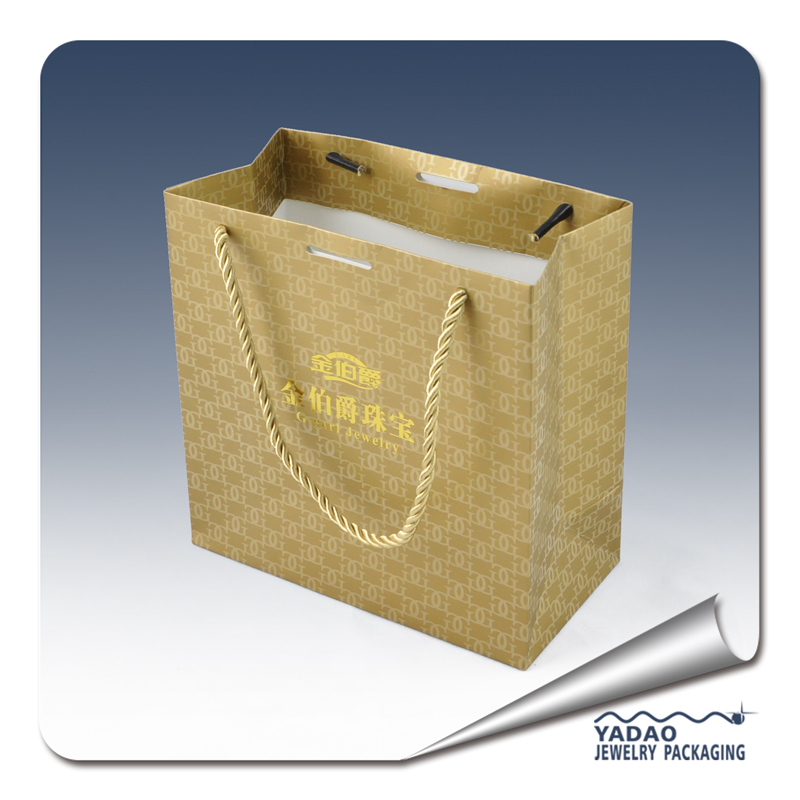Είδος χρώματος θήκη κοσμήματα κοσμήματα τσάντα για ψώνια, όπως χαρτί τσάντα για δώρο