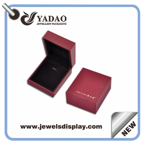 New Jewelry exibição de jóias caixa de embalagem personalizada Jewelry Box / Gift Box / PU fornecedor Box couro da China