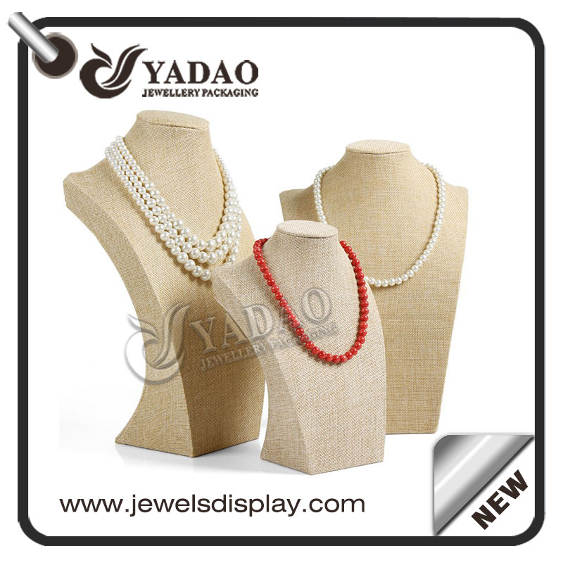 OEM, ODM доступны на заказ от маленького до большого размера кремовое ожерелье из смолы, бюст, сделанный в Ядао