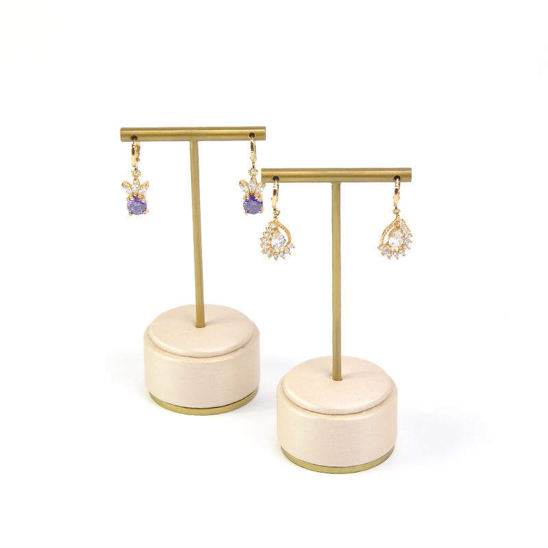 Shop Luxury Window Jewellery Display Puntelli Orecchini personalizzati Anello Braccialetto Espositore per gioielli