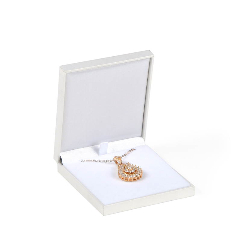 Super thin necklace jewelry packaging box best online selling custom size color logo