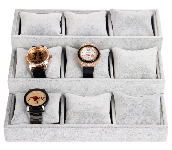 Unico scale decorativi su misura per la visualizzazione bracciali gioielli da banco e vassoi braccialetti orologi vassoi