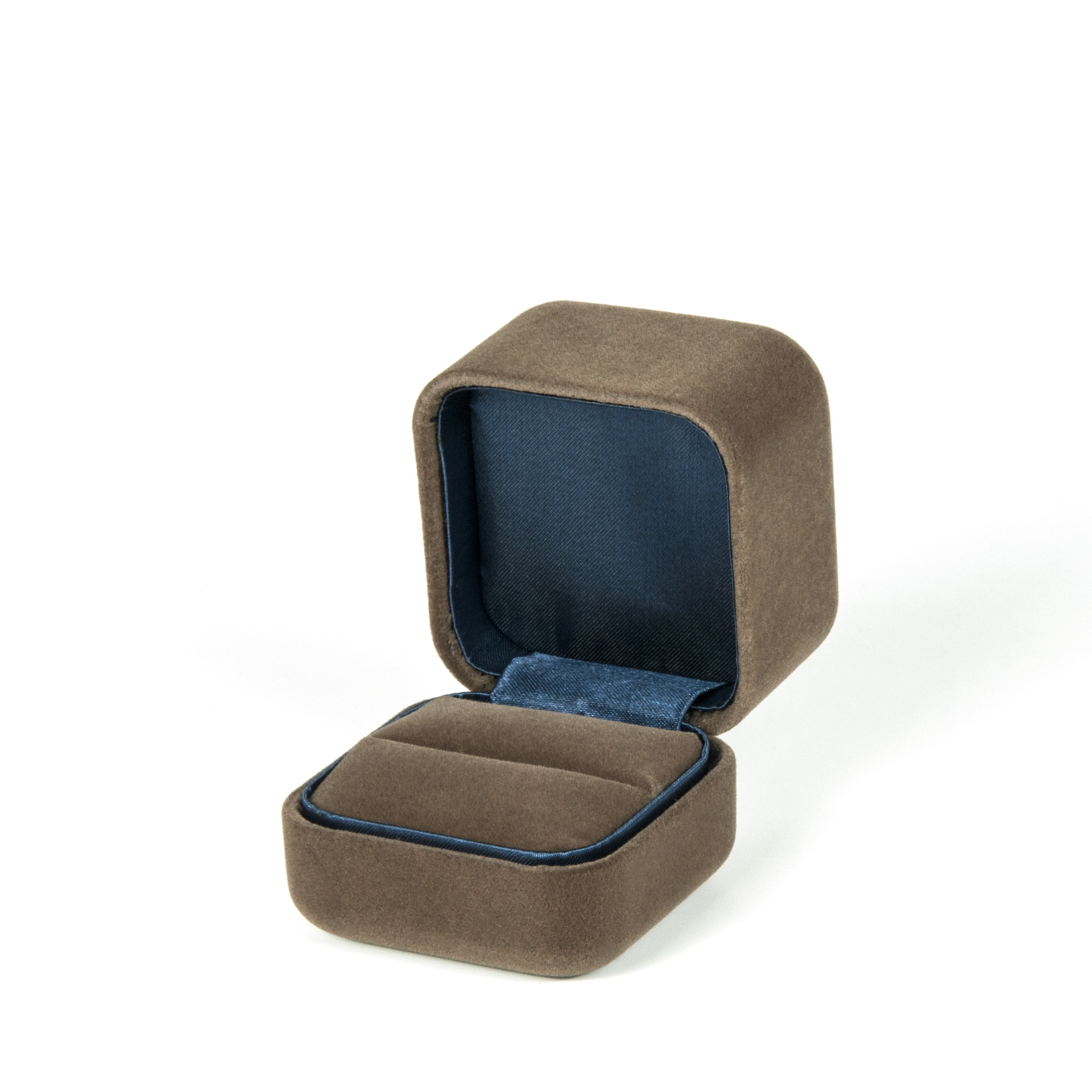 Wholesale High Quality luxury Custom Logo Printed Metal Jewelry Ring Box