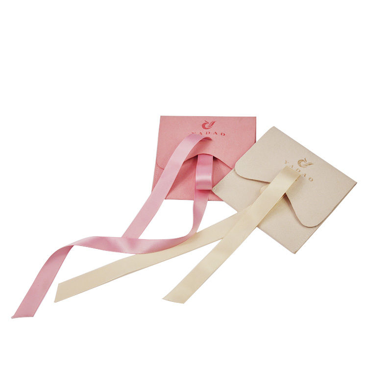 Yadao personalizado rosa jóias bolos de luxo anel colar bolsa de armazenamento bolsa