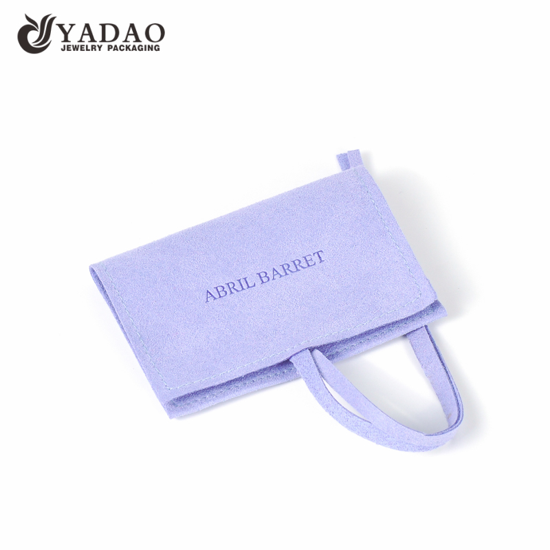 Yadao Jewelry Online Small Business Embalaje de microfibra Drawstring Pouch Bag Sale en stock
