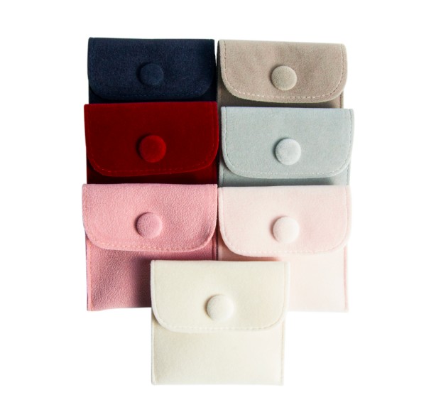 Yadao Manufacture Jewelry Velvet Snap Pouch 