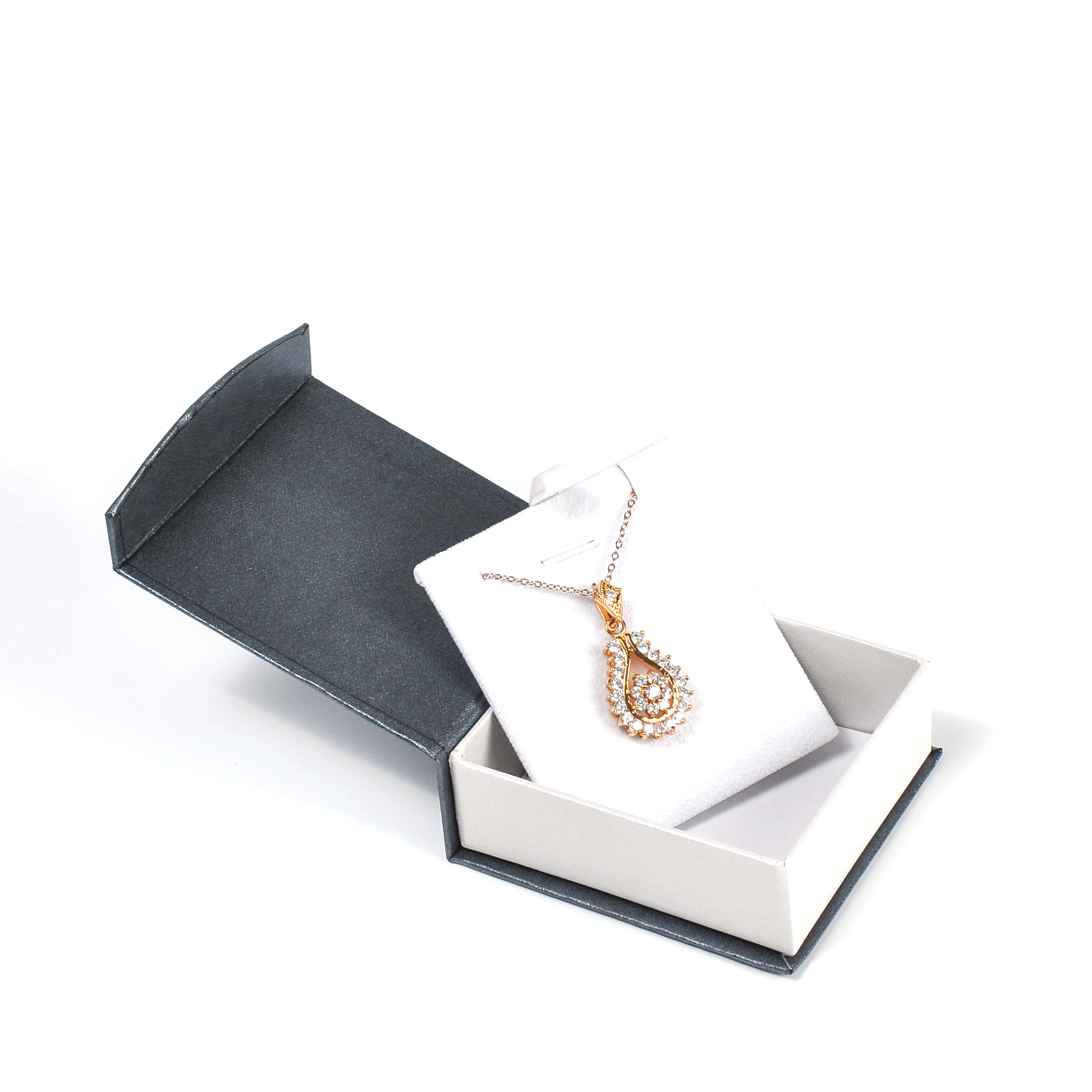 Yadao Wholesale custom printed logo bracelet ring earring necklace multi sizes magnet flip lid cardboard jewelry box