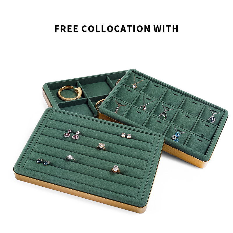 Yadao Custom Functional Jewelry Display Tray για κολιέ σκουλαρίκια