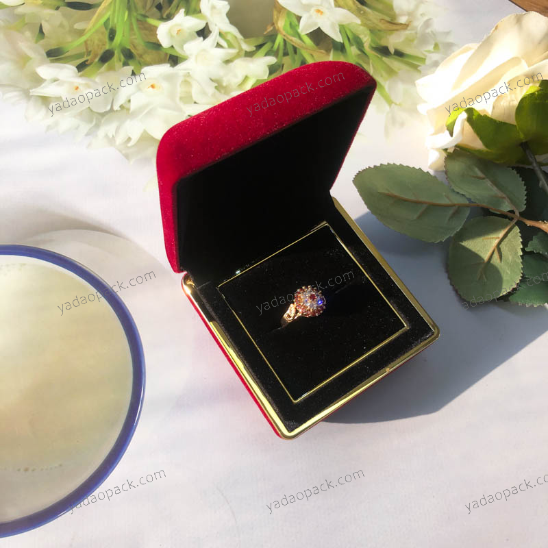 Yadao έθιμο ρομαντικό κουτί κοσμήματος πολυτελών δαχτυλιδιών