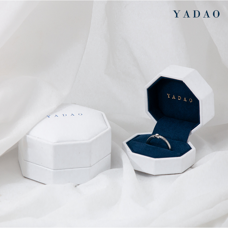 YADAO NOVO Caixa de anel de chegada fornecedor de embalagens de embalagens de varejo fornecedor de colar para personalizar caixa elegante