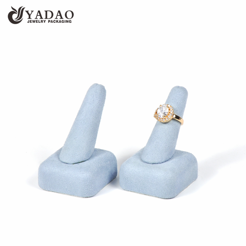 Yadao wholesale microfiber single finger ring display stand