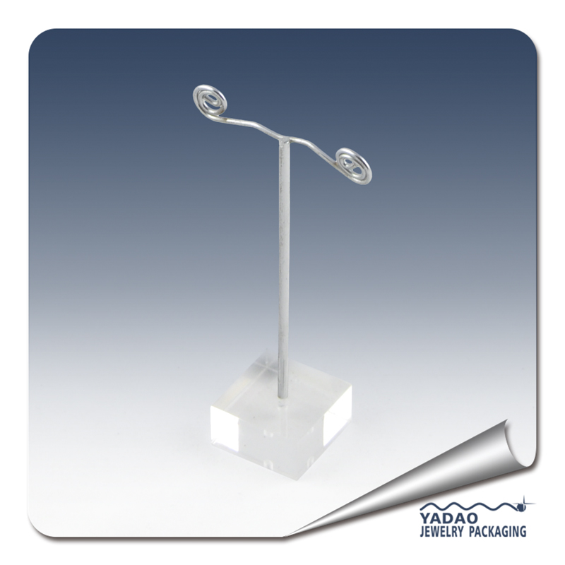 Acryl und Metall Ohrringhalter für Schmuck-Display