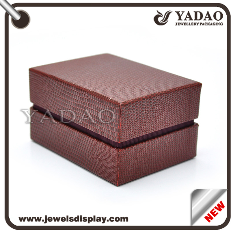 logo caixa de abotoaduras de design novo customed como caixa de presente made in china