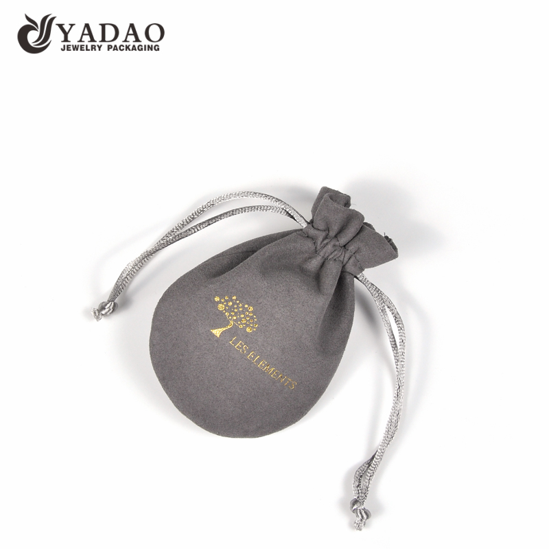 personalizza borsa con coulisse borsa in microfibra confezione di gioielli custodia regalo natalizia