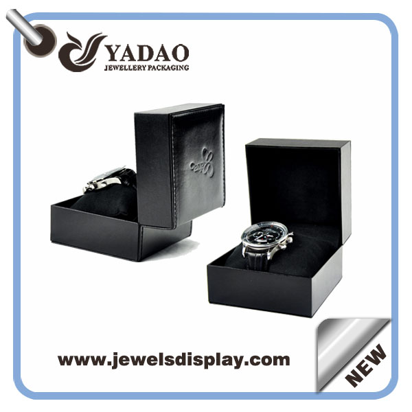 personalizza scatola di gioielli in plastica cuscino scatola per orologi scatola di imballaggio per orologi in plastica inserto cuscino