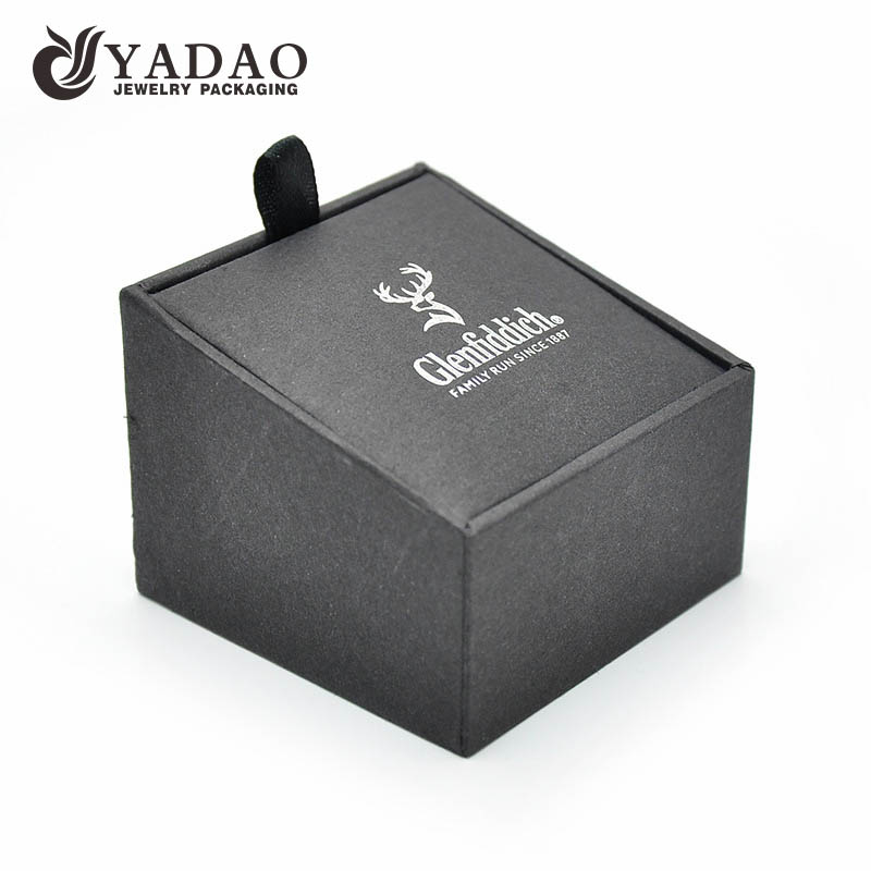 fine fashionable OEM ODM available handmade wholesale customized brand paper box for cufflink