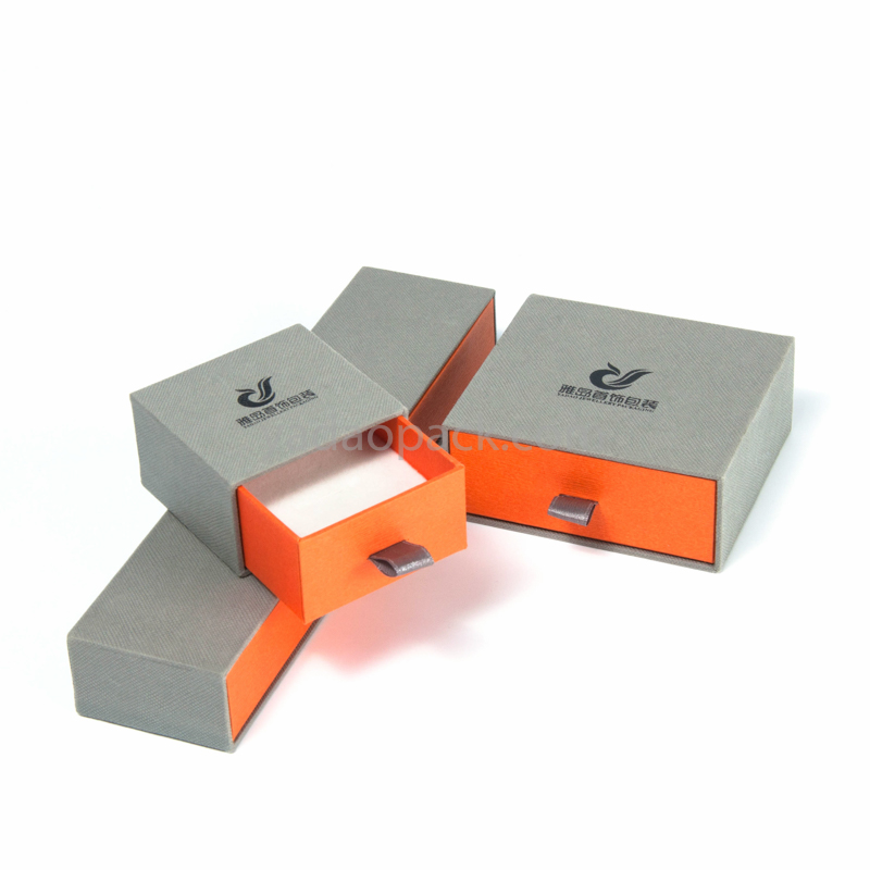 กล่องลิ้นชักกระดาษคุณภาพสูงกล่องบรรจุภัณฑ์เครื่องประดับออกแบบลิ้นชักกล่องของขวัญกระดาษ