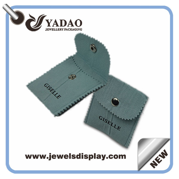 alta qualità sacchetti mostra materiali in pelle scamosciata gioielli forniture di confezionamento per il commercio all'ingrosso di imballaggio di gioielli