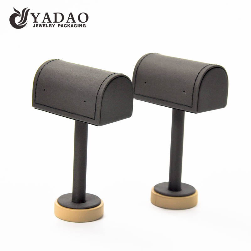 ingenious original new design wholesale funny mdf leather jewelry display stands jewelry holder