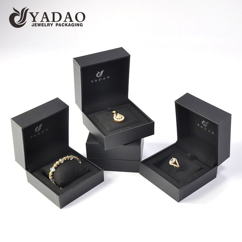 black jewelry box with special insert