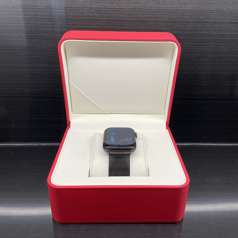 new arrival customize watch packaging box plastic box pu leather cushion watch box 