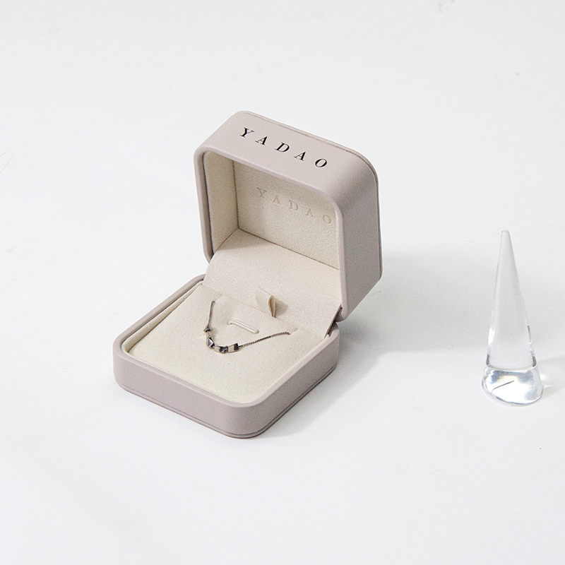 pendant box jewellery gift box earring packaging box movable insert pad pendant display box