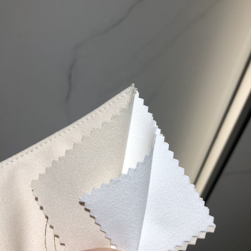 Tissu de tissu propre en daim Tissu de polissage de tissu chimique polonais