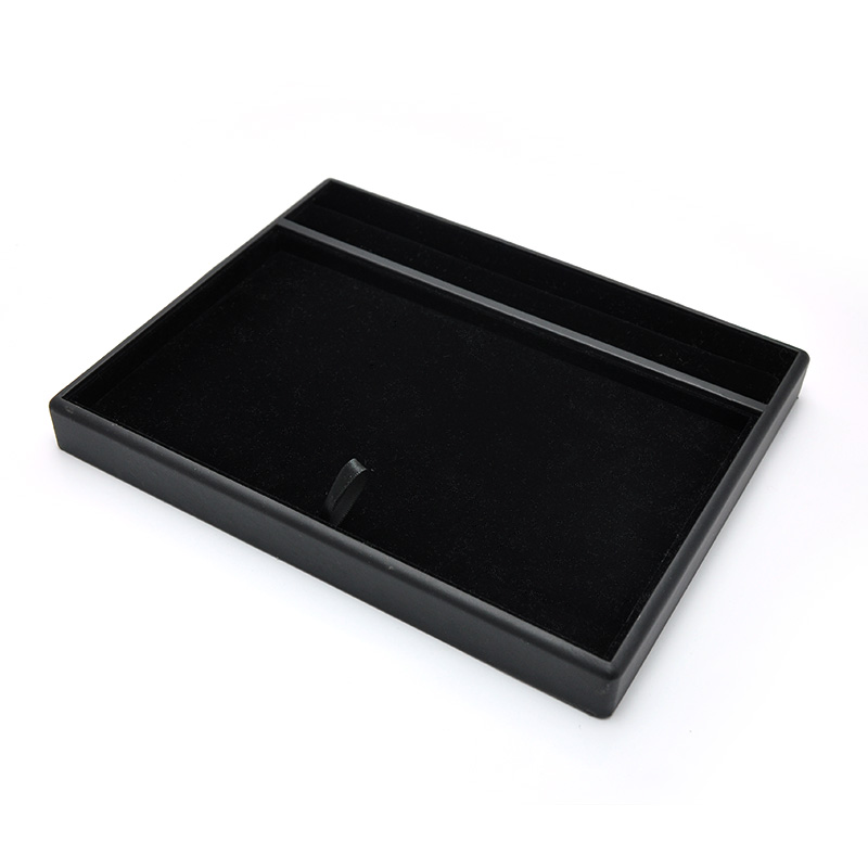 Holz Display Tablett Schmuck Display Serviertablett bewegliche Display Pad für Juwelen Auswahl