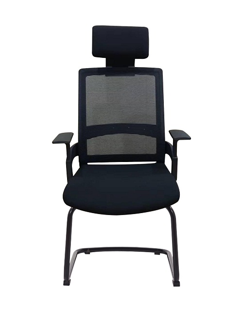 Newcity 1372D Cadeira de malha de visitante econômico com encosto de cabeça visitante cadeira de costas colher de costas cadeira de malha de malha original espuma respirável cadeira de malha fornecedor Foshan Chinês
