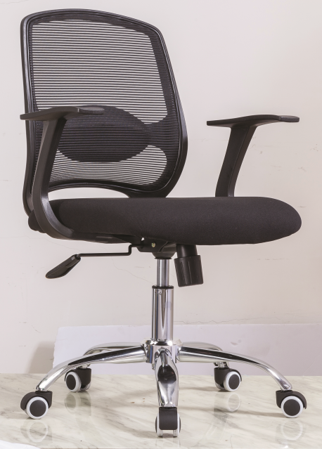 Newcity 1388B Economic Swivel Mesh Chair 12mm Plywood Seat Mesh Chair Executive Chair Middle Back Staff Chair BIFMA Standard Chinese Supplier Foshan