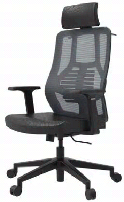 Newcity 1536A High Back Mesh Chair With Headrest Mesh Chair Modern Swivel Mesh Chair Innovative Designs Mesh Chair Supplier Foshan China