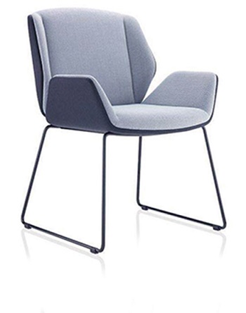 Newcity 323C chaise de salle à manger en tissu Design moderne meubles de maison meubles d'hôtel confortables chaise chaise de Restaurant de luxe moderne approvisionnement Foshan Chine