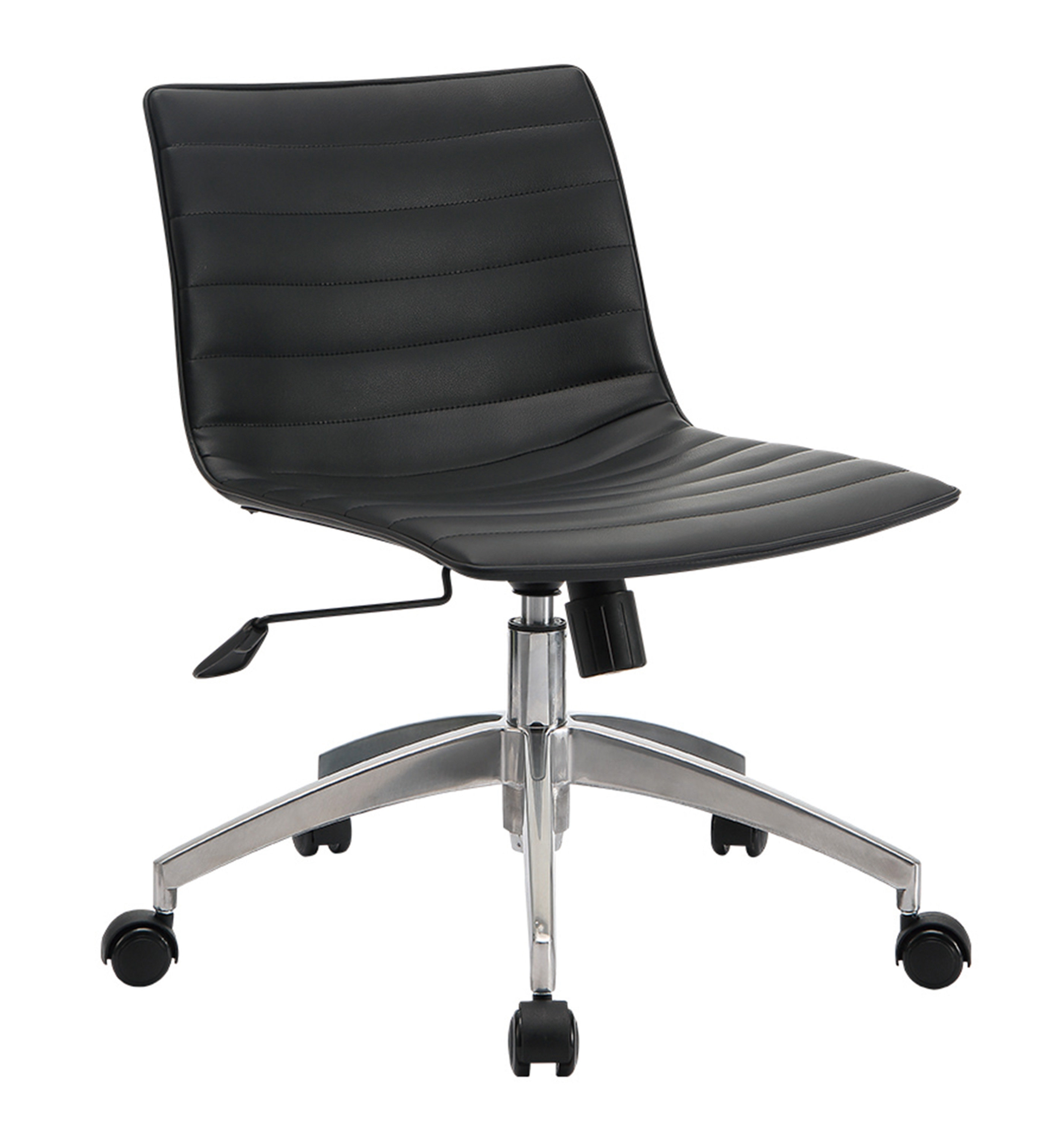 Newcity 6625B India Pure White Office Chair Luxury Mid Back Swivel Executive Office Chair New Design of Conference Meeting Office Chair Supplier Foshan China