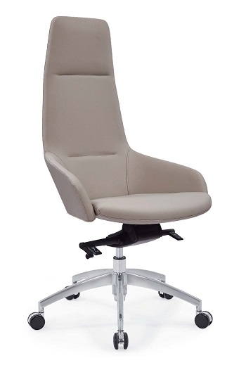 Newcity 6683A Factory Supply Office Room Used Office Chair Computer Work Station Office Chair Leather Finish Boss Office Chair Chinese Foshan