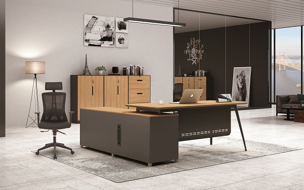 Newcity YJD03-01 Modern Office Luxury Manager Desk Modern Style Office Furniture Desk Office Table Ceo Furniture  Executive Desk Supplier Chinese Foshan